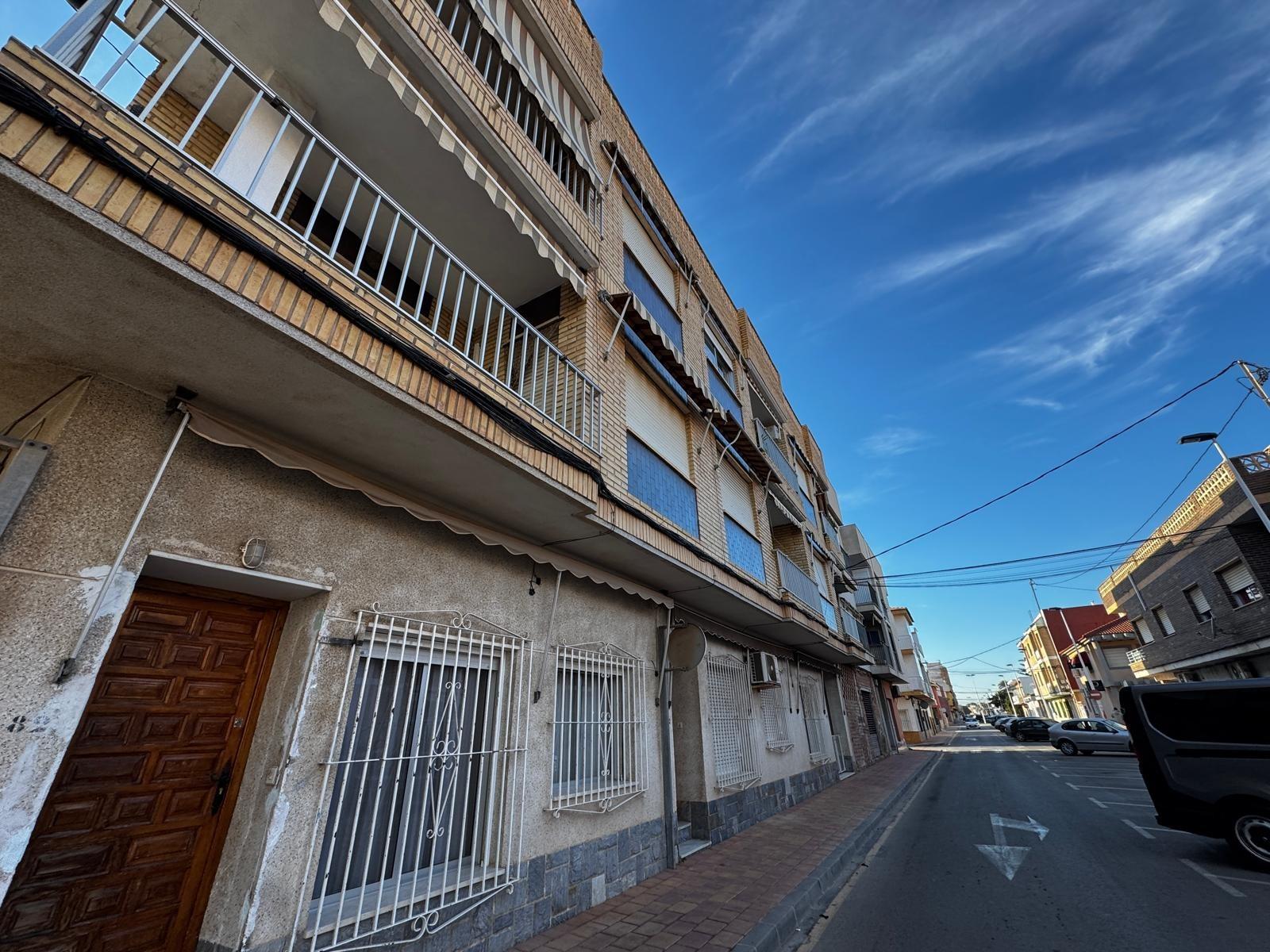 Ground-floor apartment in San Pedro del Pinatar, 200 m from the beach — 2 bedrooms, 60 m², 78,000€