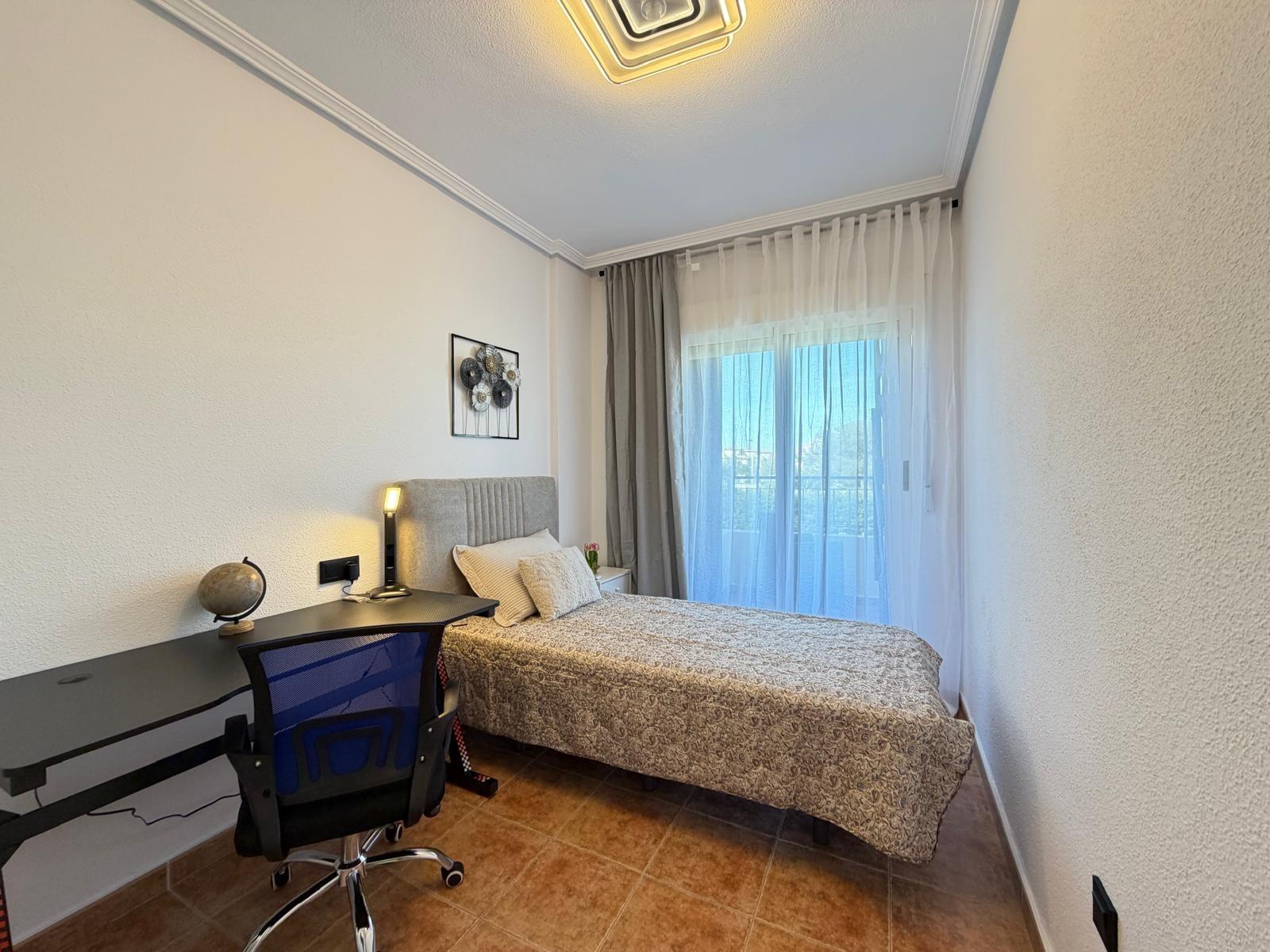 Renovated townhouse in Punta Prima — 3 bedrooms, garden and pool