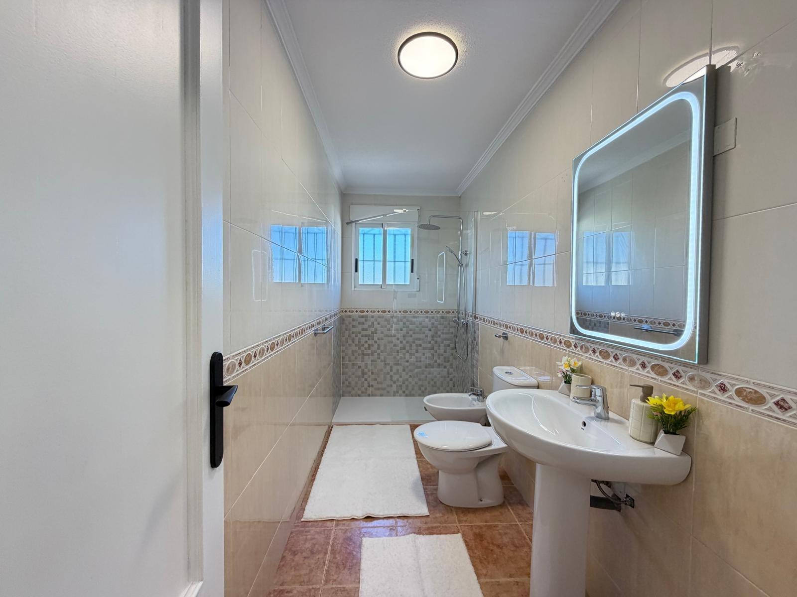 Renovated townhouse in Punta Prima — 3 bedrooms, garden and pool