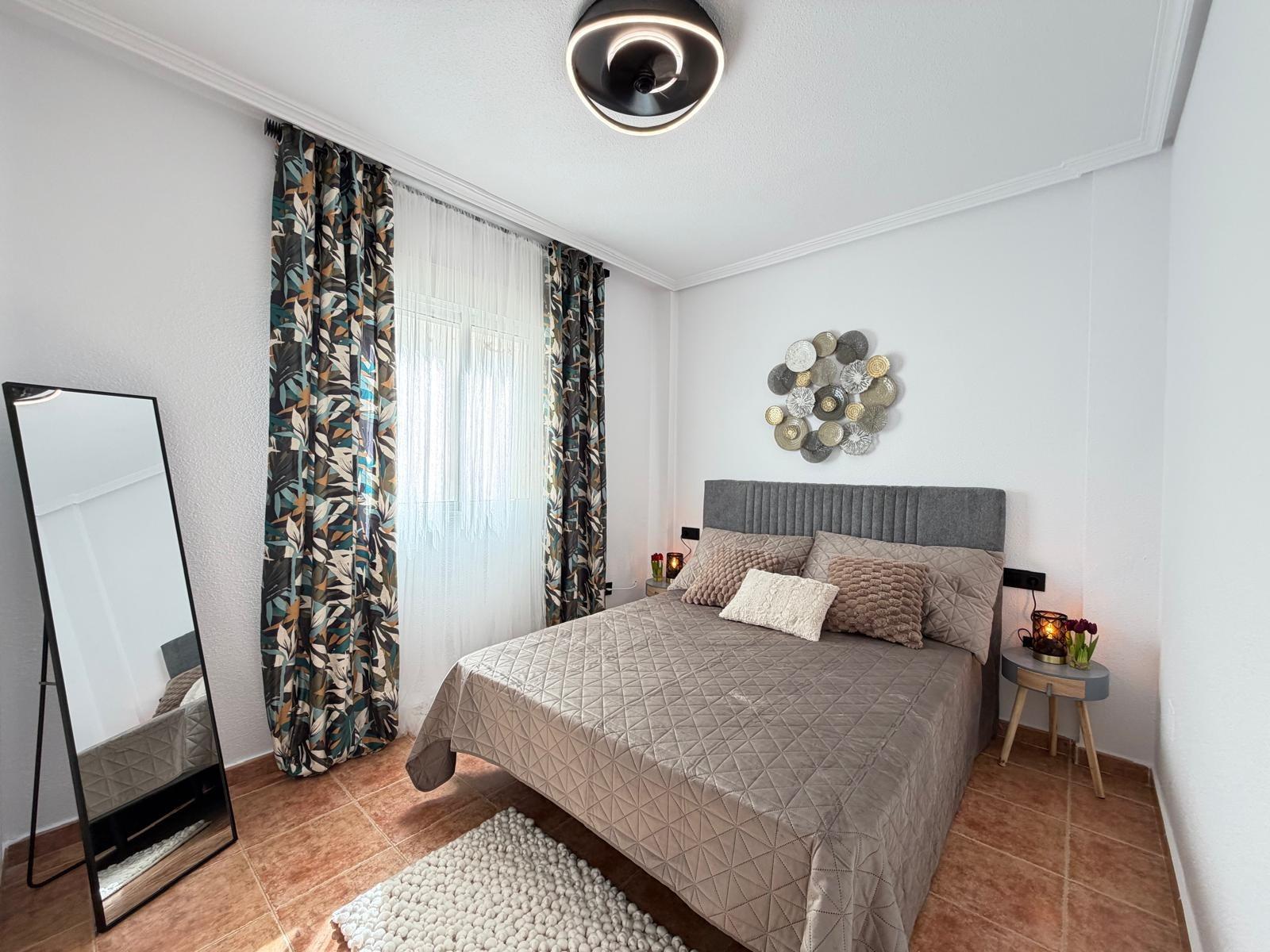 Renovated townhouse in Punta Prima — 3 bedrooms, garden and pool