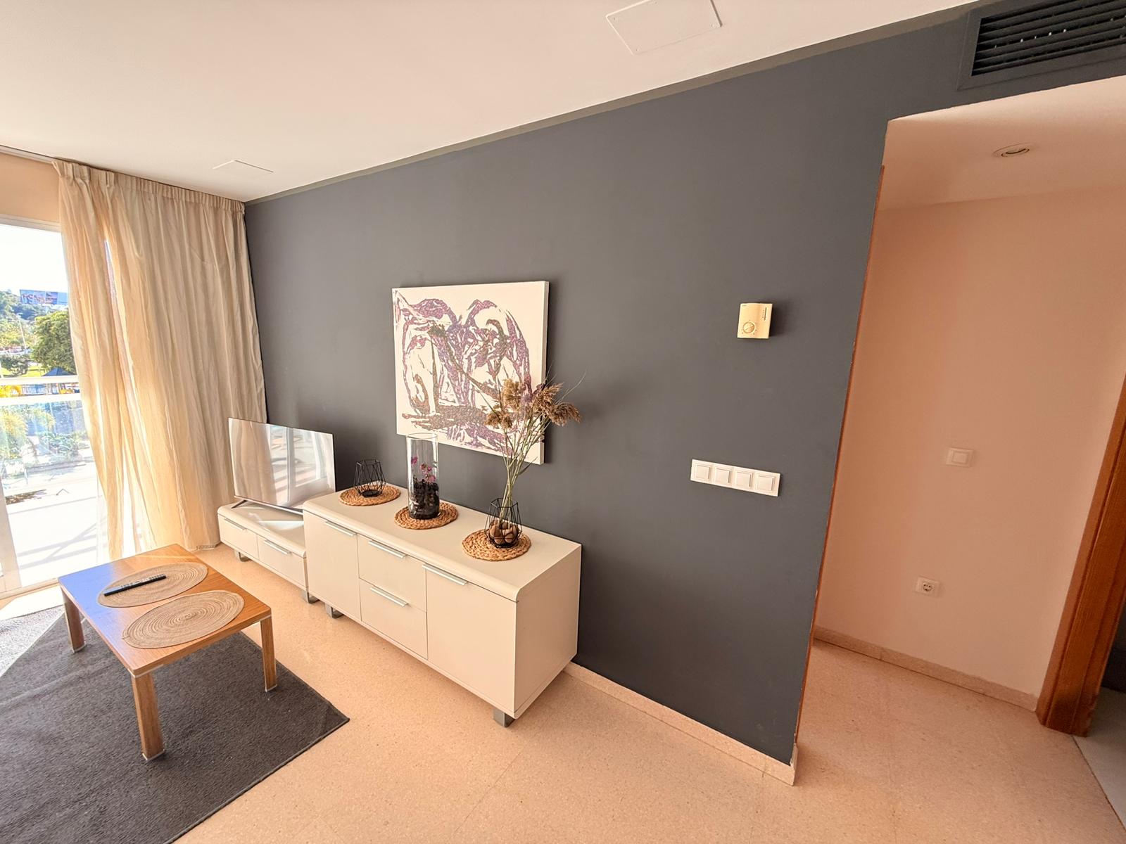 Apartment in Guardamar, Sun Beach building — with pool and parking