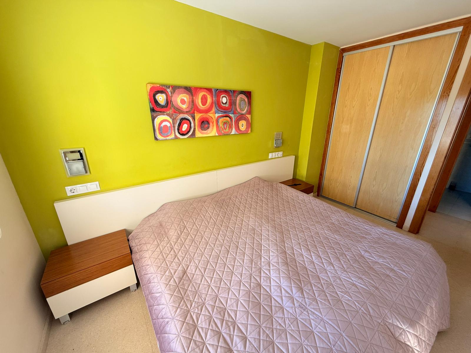 Apartment in Guardamar, Sun Beach building — with pool and parking