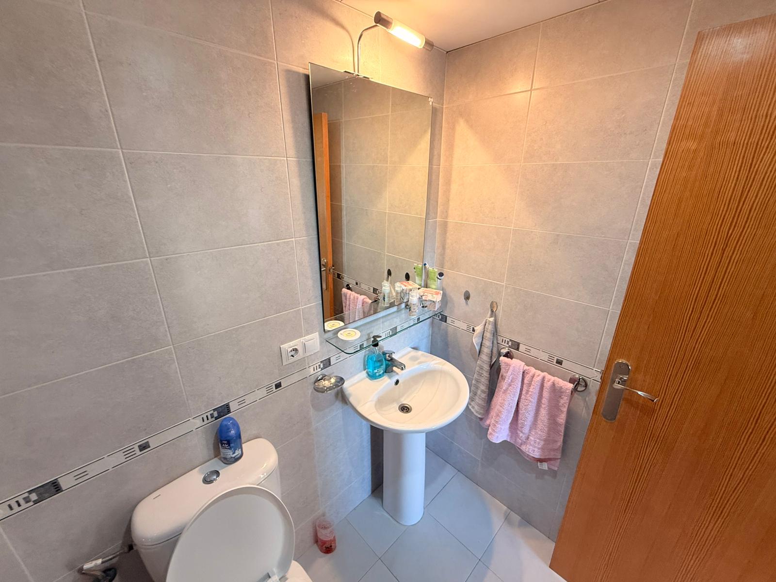 Apartment in Guardamar, Sun Beach building — with pool and parking